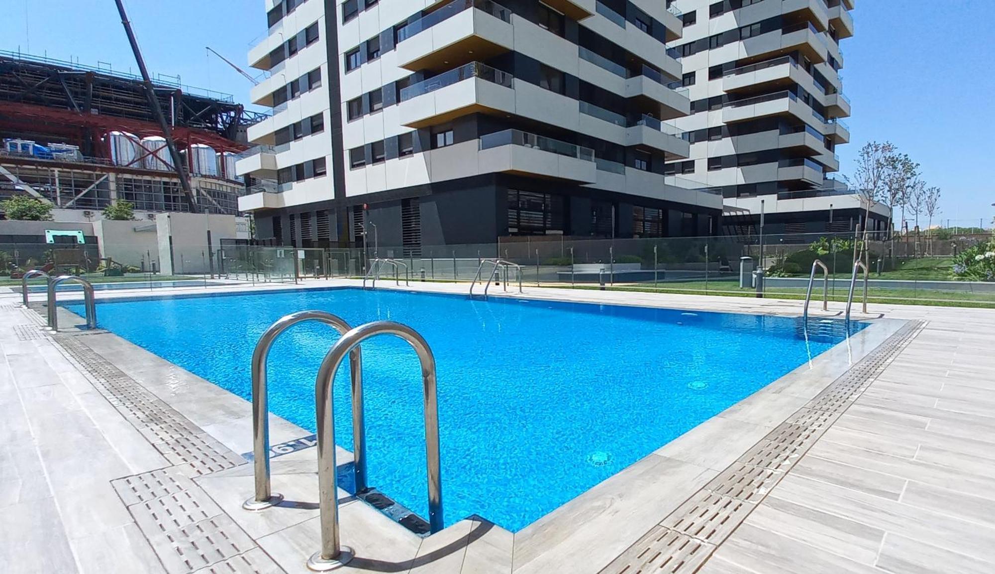 Espectacular Loft Piscina Y Terraza - Metro L10 - Las Ciencias - Ruzafa - Valencia Centro Ngoại thất bức ảnh