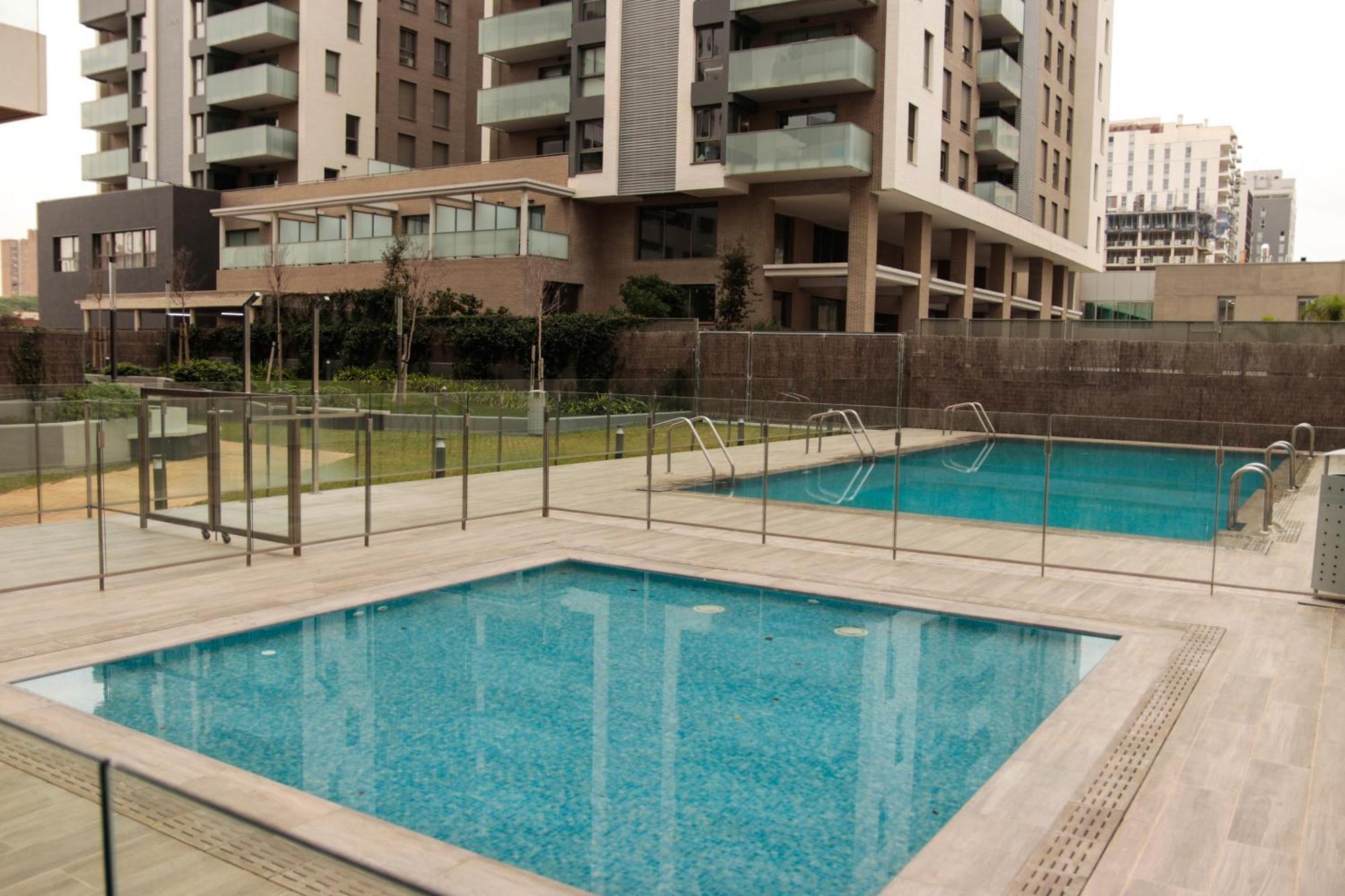 Espectacular Loft Piscina Y Terraza - Metro L10 - Las Ciencias - Ruzafa - Valencia Centro Ngoại thất bức ảnh