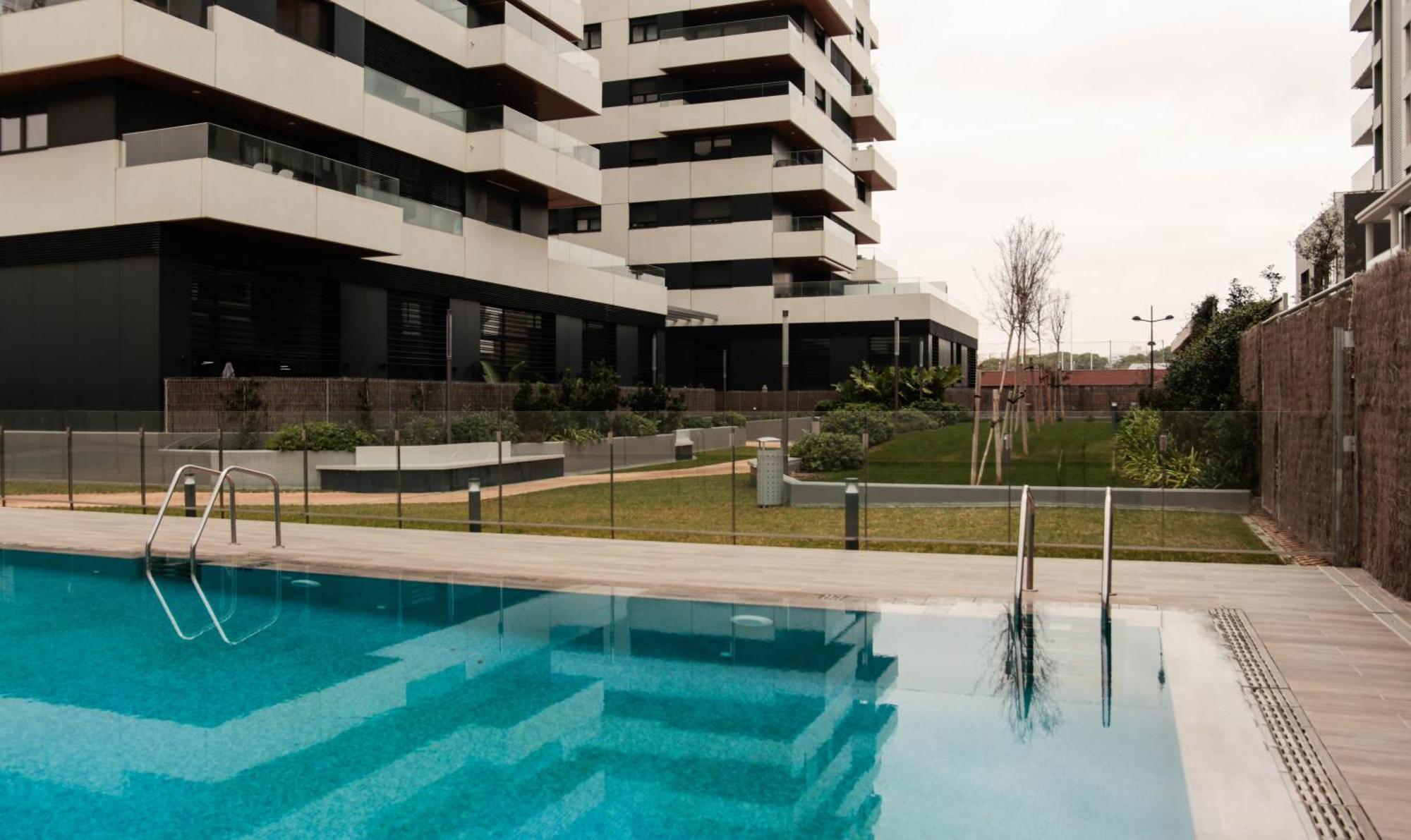 Espectacular Loft Piscina Y Terraza - Metro L10 - Las Ciencias - Ruzafa - Valencia Centro Ngoại thất bức ảnh